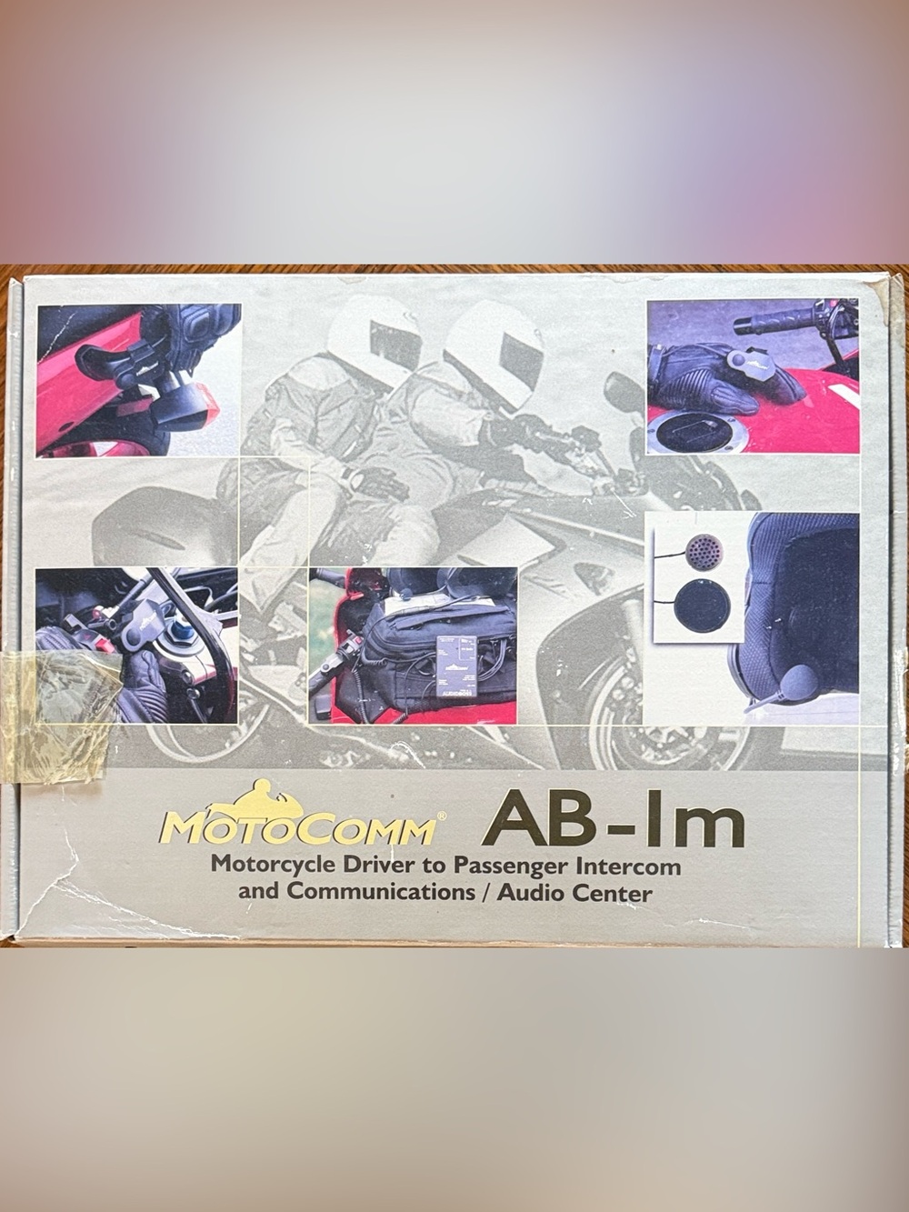 MotoComm AB-Im Motorcycle Intercom Audio Center - Black